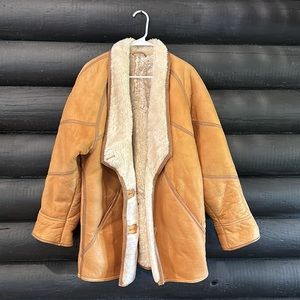 Authentic Uruguay Sheepskin Coat
